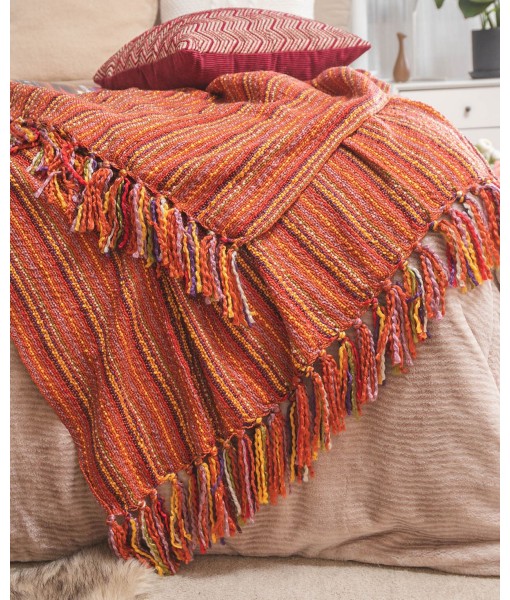 Colorful Woven Home Decorative Sofa Throw Blanket  60