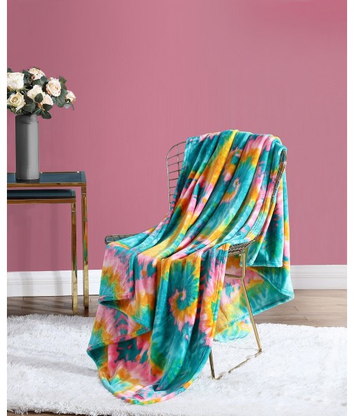 Tie Dye Love Ultra Soft Plush Throw  50