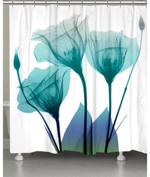 Ombre Bloom Shower Curtain