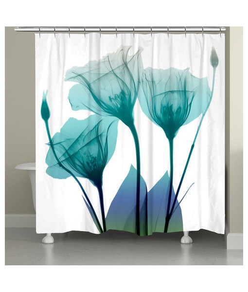 Ombre Bloom Shower Curtain