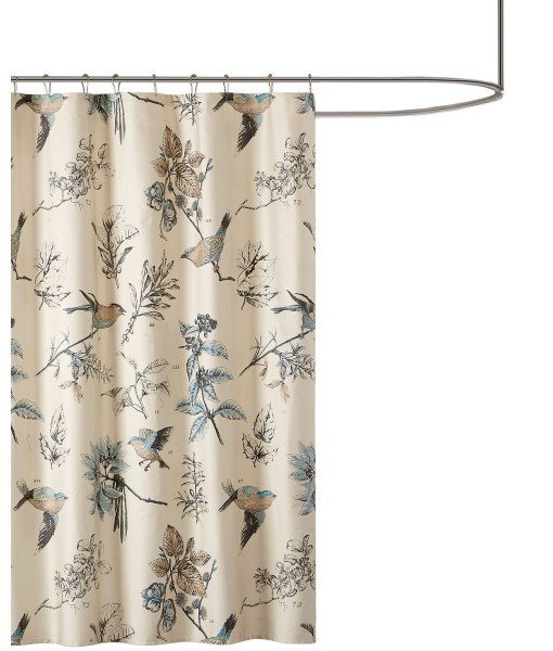 Quincy Cotton Shower Curtain  72