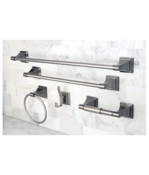 Monarch 18-Inch and 24-Inch Towel Bar Bathroom Accessory Set