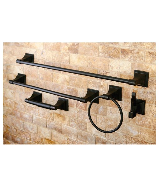 Monarch 18-Inch and 24-Inch Towel Bar Bathroom Accessory Set