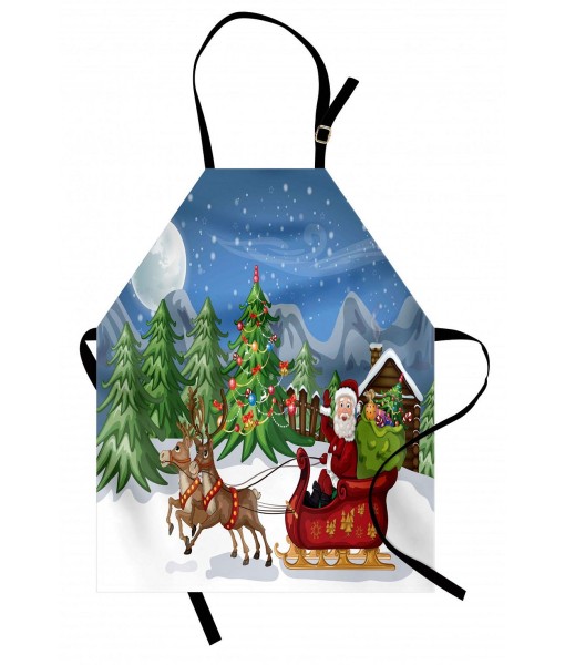 Yuletide Magic Christmas Apron