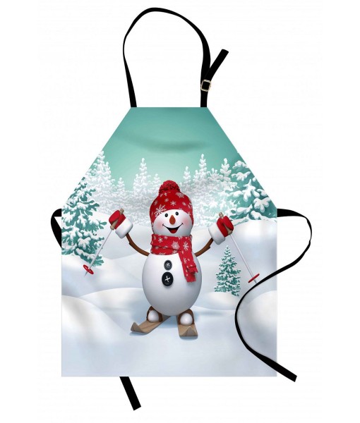 Snowy Delights Christmas Apron