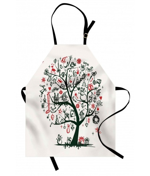 Festive Reindeer Christmas Apron