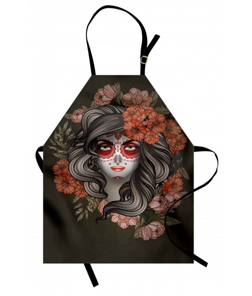 Sugar Skull Fiesta Apron