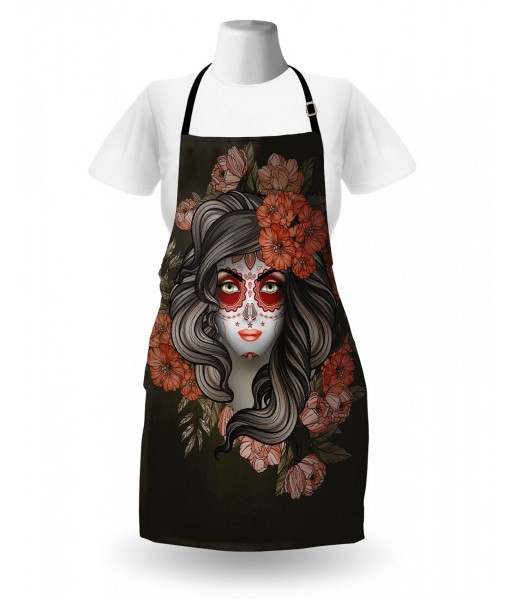 Sugar Skull Fiesta Apron